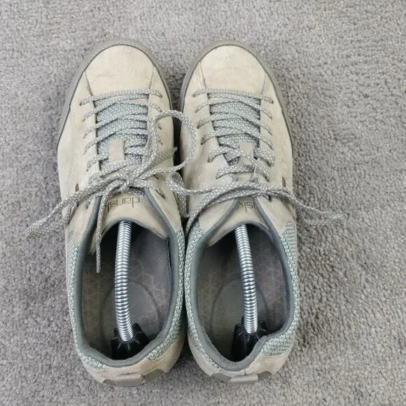 Dansko Paisley Womens 39 EU Hiking Shoes Suede Vibram Waterproof Tan Beige - Picture 11 of 12